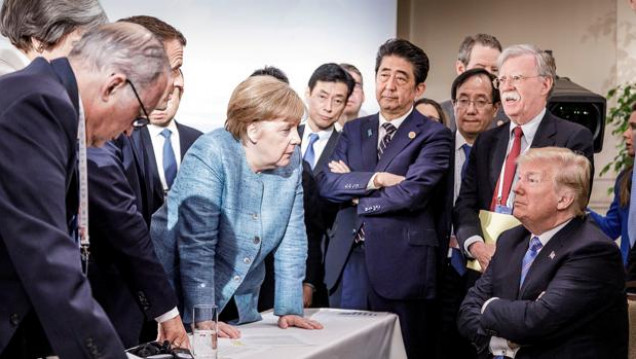 imagen La Cumbre del G7, Twitter y los berrinches de Trump