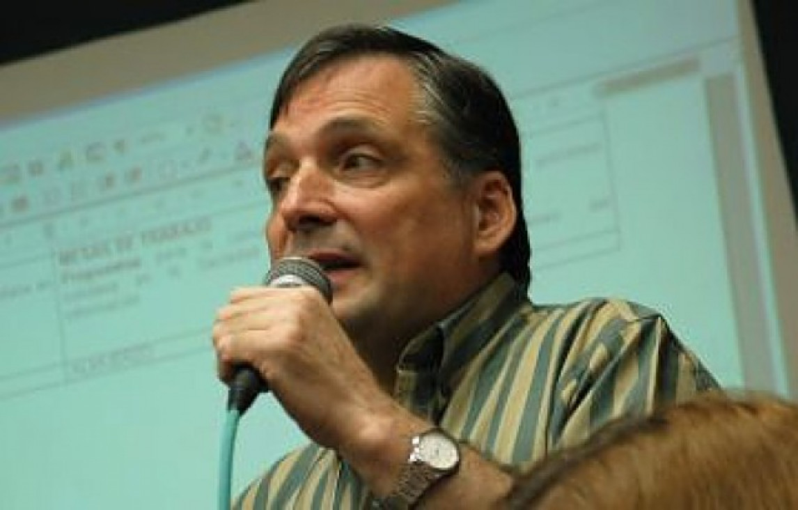 imagen El periodista Washington Uranga habló sobre religión y sociedad.