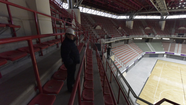 imagen Inaugurarán el nuevo estadio cubierto con un partido de la selección de futsal