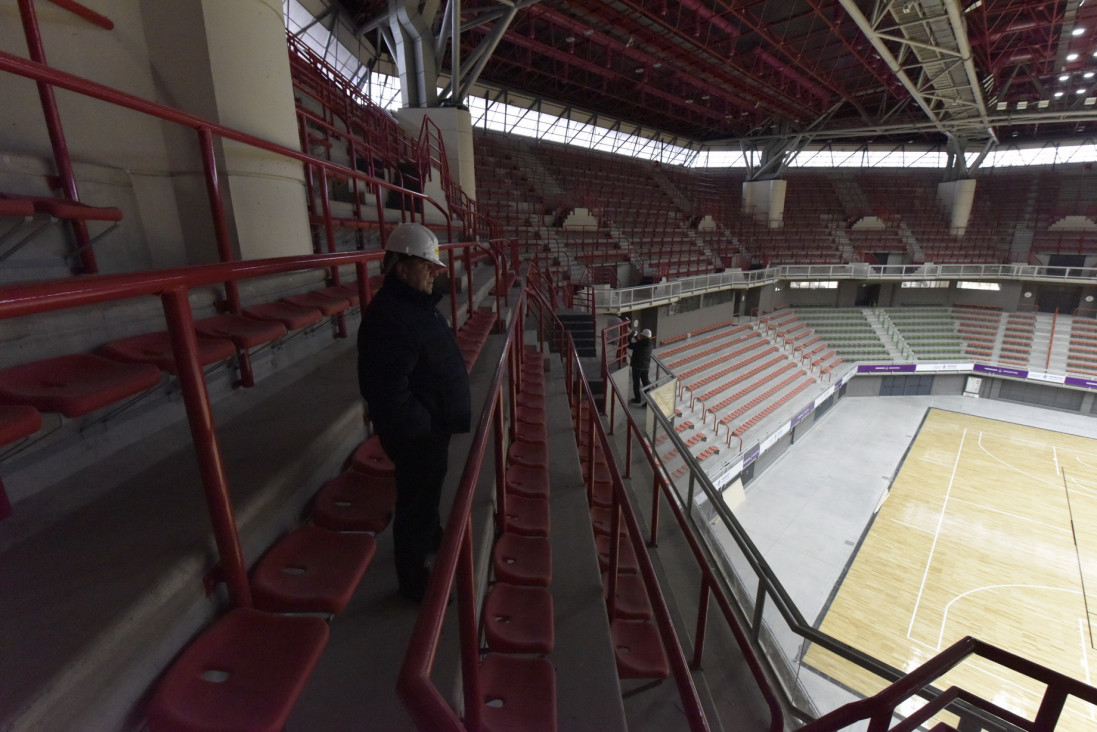 imagen Inaugurarán el nuevo estadio cubierto con un partido de la selección de futsal