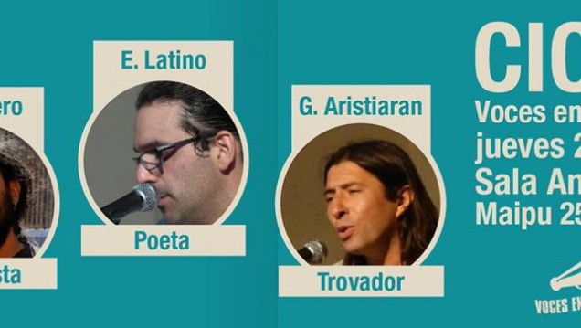 imagen Comienza el ciclo "Voces en Rebeldía"