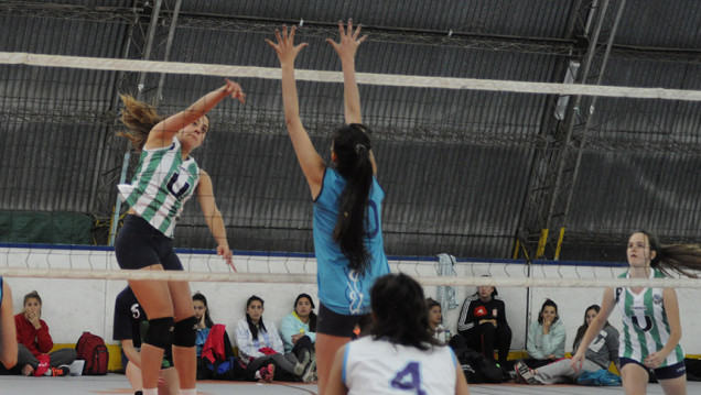 imagen Vóley femenino: Las dejó verdes