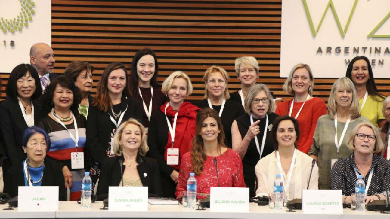 imagen W20: cierre con recomendaciones para lograr equidad de género