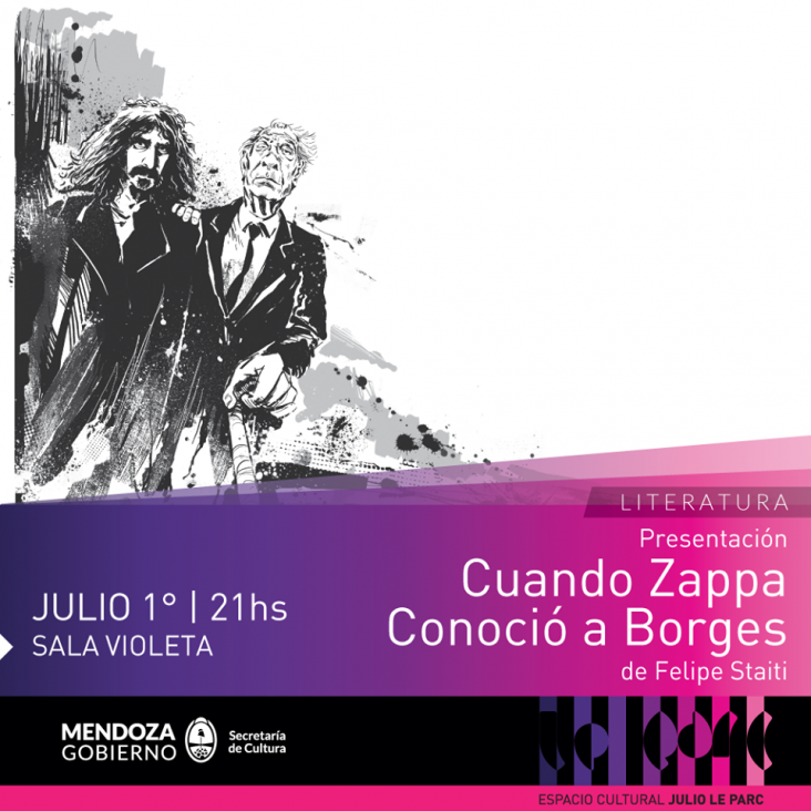 imagen "Cuando Zappa conoció a Borges", por Felipe Staiti