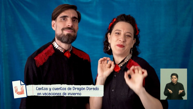 imagen Cantos y cuentos de Dragón Dorado, una propuesta para las vacaciones de invierno