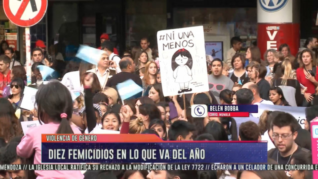 imagen Diez femicidios en lo que va del año