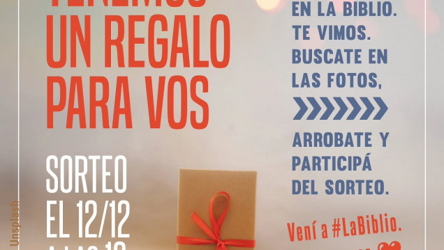 imagen Novedades, sorteos y sorpresas de fin de año de la Biblioteca de la UNCUYO