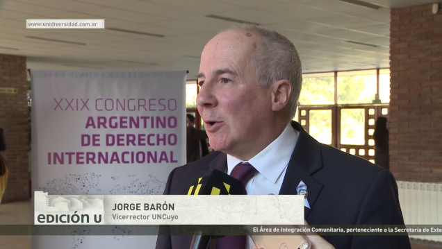 imagen Edición U: XXIX Congreso Argentino de Derecho Internacional en la UNCuyo