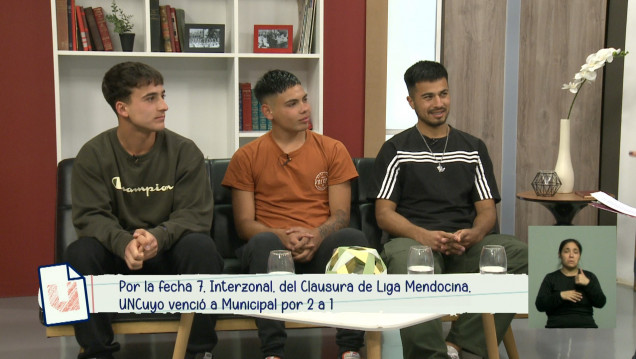 imagen UNCUYO fútbol, de primera y puntero