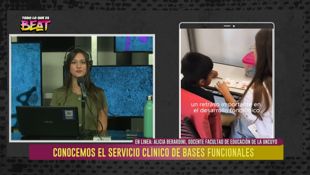 imagen Un niño logró rehabilitar las funciones del habla y fonológicas gracias al servicio de la Facultad de Educación