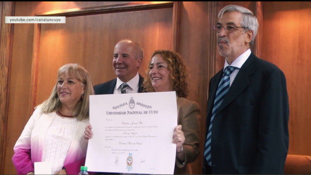 imagen Honoris Causa Cristina Jenaro Río 