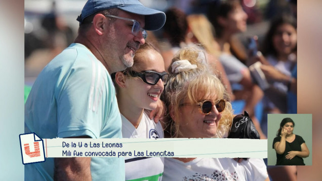 imagen Milagros Alastra, la jugadora de hockey de la UNCUYO que fue convocada para las Leoncitas