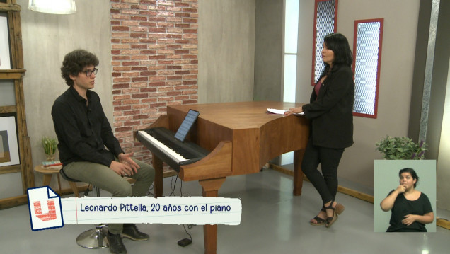 imagen Leonardo Pittella celebra 20 años con el piano en el Teatro Independencia