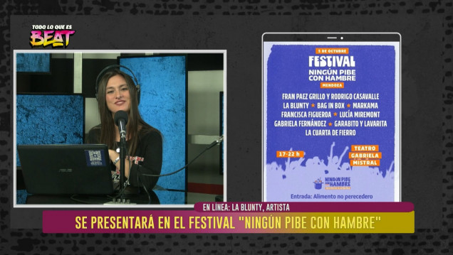 imagen Este sábado se realizará el festival musical "Ningún Pibe con Hambre"