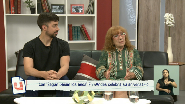 imagen Pinty Saba presenta "Según pasan los años", en el aniversario de FilmAndes