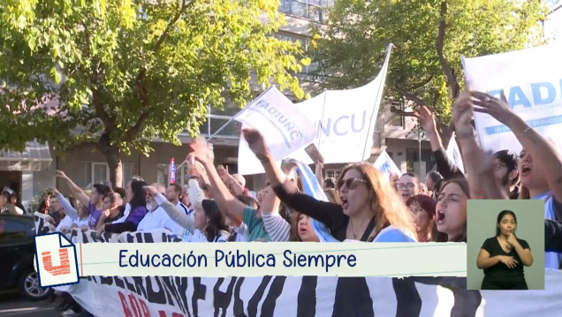 imagen Todo lo que dejó la marcha federal universitaria en Mendoza en defensa de la educación pública