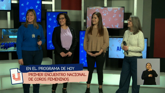 imagen Primer Encuentro Nacional de Coros Femeninos en la Nave UNCUYO