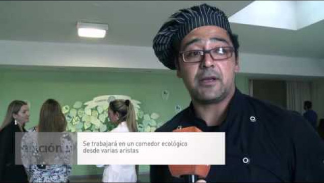 imagen Se puso en marcha el comedor ecológico