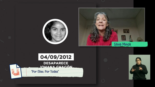 imagen Silvia Minoli escribió un libro que recopila las búsquedas de Johana Chacón y Soledad Olivera