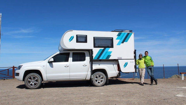 imagen Un camper, un viaje anhelado y un lema: vivir sin preocuparse