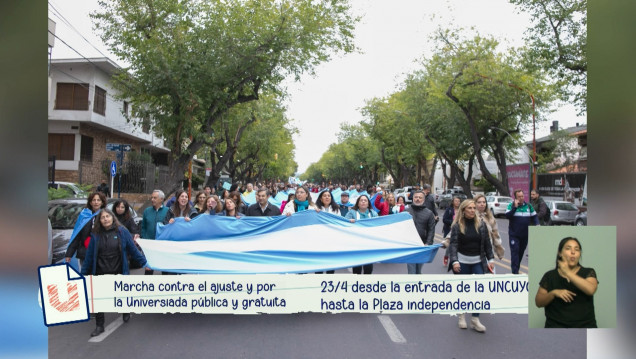 imagen Apoyo a Acequia y marcha en defensa de la universidad pública y gratuita