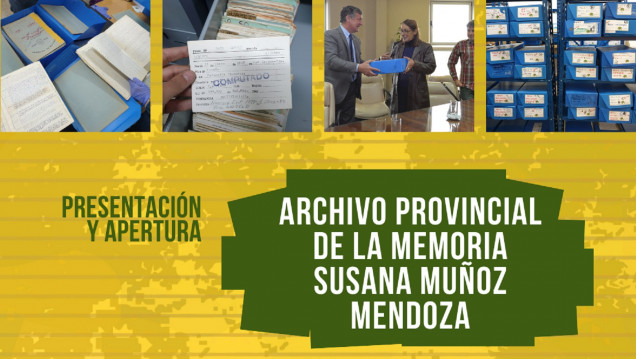 imagen El EPM de Mendoza abre el Archivo Provincial de la Memoria Susana Muñoz