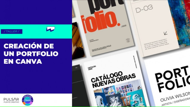 imagen Comienza el taller "Creación de un portfolio o catálogo profesional en Canva"