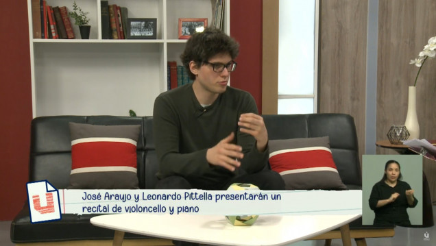 imagen José Araujo y Leonardo Pittella presentan el "Ciclo estrellas, recitales y música de cámara"
