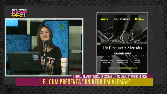 imagen El Coro Universitario de Mendoza ofrecerá una oportunidad única para disfrutar  "Un Réquiem Alemán"