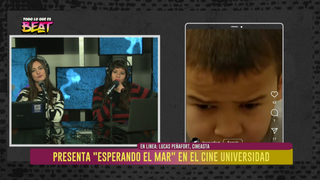 imagen Lucas Peñafort presenta "Esperando el mar" en el Cine Universidad 