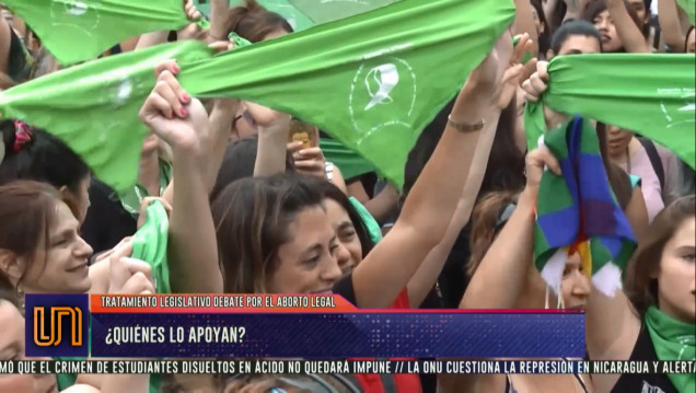 imagen Aborto legal: ¿quiénes lo apoyan?