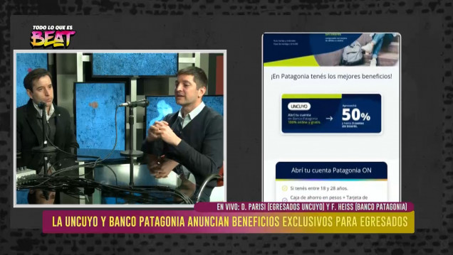 imagen Cuáles son los beneficios del Banco Patagonia para egresados y egresadas de la UNCUYO