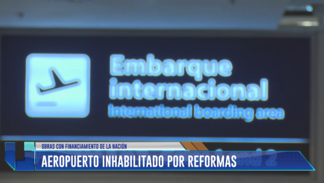 imagen El aeropuerto estará inhabilitado por reformas