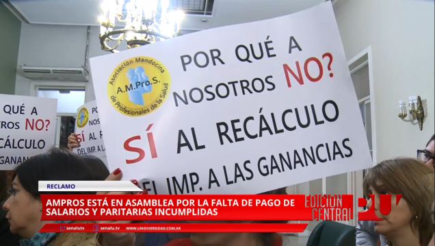 imagen AMPROS reclama falta de pagos