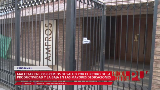 imagen Salud: gremios en alerta por recorte de la productividad
