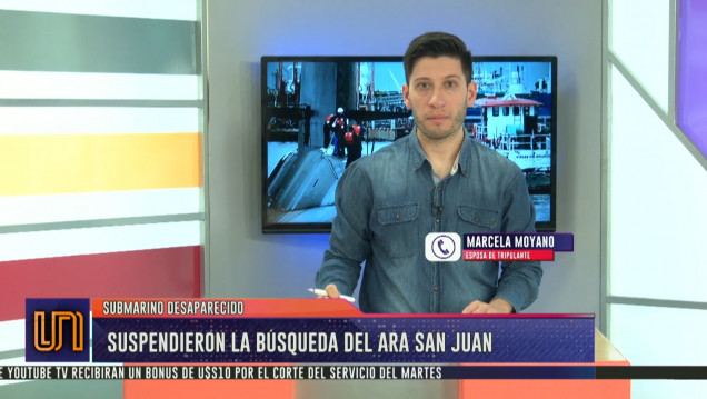 imagen ARA San Juan: se suspende la búsqueda hasta febrero