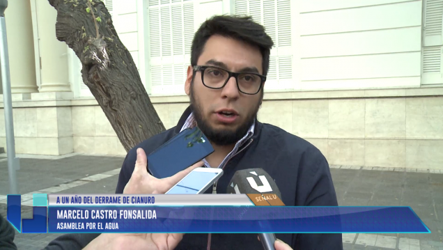 imagen Hoy se cumplió un año del derrame de cianuro en Jáchal