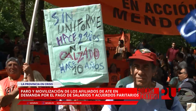 imagen ATE denunció que le "mandaron" un infiltrado a provocar desmanes