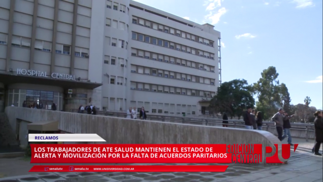 imagen Trabajadores de la salud en estado de alerta