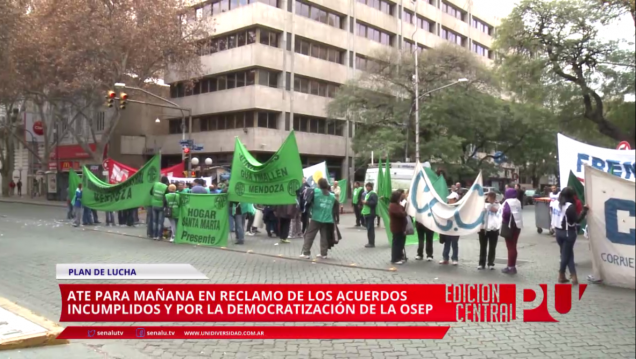 imagen Asambleas y cortes de ATE por incumplimiento de acuerdos