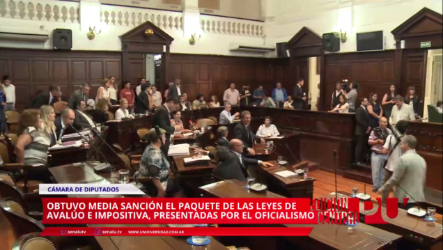 imagen Avalúo e Impositiva ya tienen media sanción de Diputados