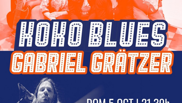 imagen Koko Blues y Gabriel Grätzer: una noche de blues en el corazón cultural de Mendoza