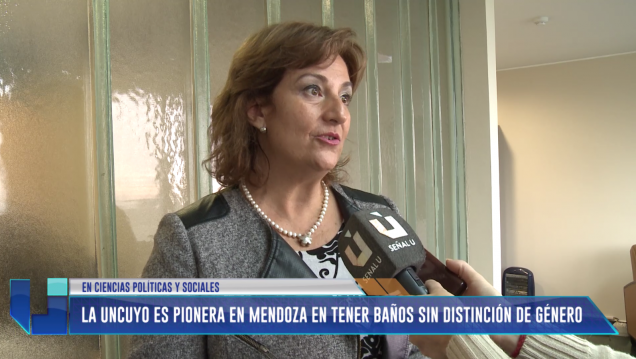 imagen La UNCuyo es pionera en Mendoza en tener baños sin distinción de género