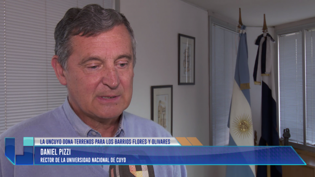 imagen La UNCuyo dona terrenos para los barrios Flores y Olivares