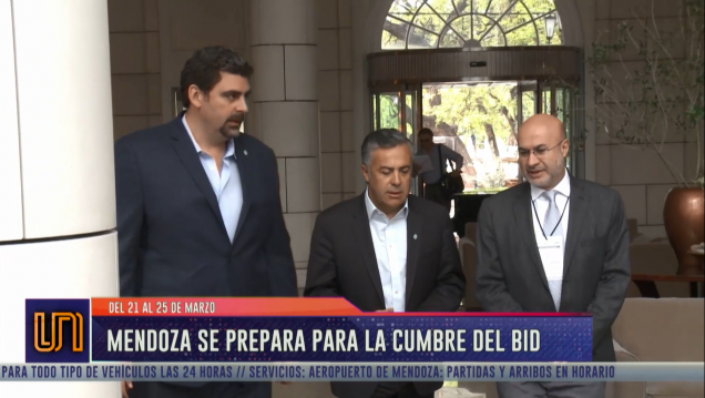 imagen Mendoza se prepara para la Cumbre del BID