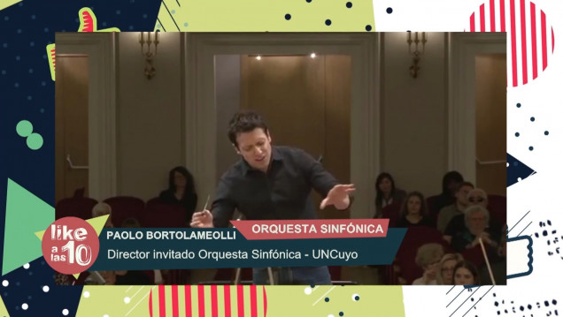 imagen Toca la Sinfónica de la UNCUYO y su director tiene una gran historia para contar
