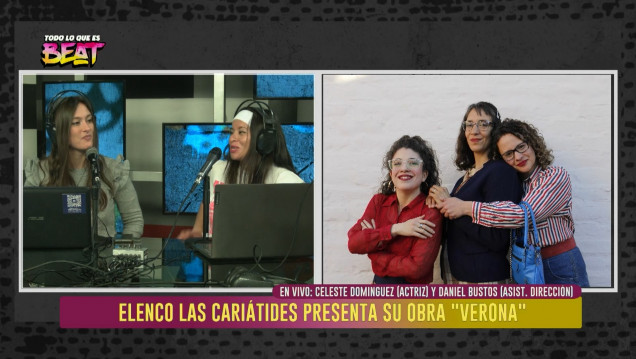 imagen El elenco Las Cariátides presenta su obra "Verona"