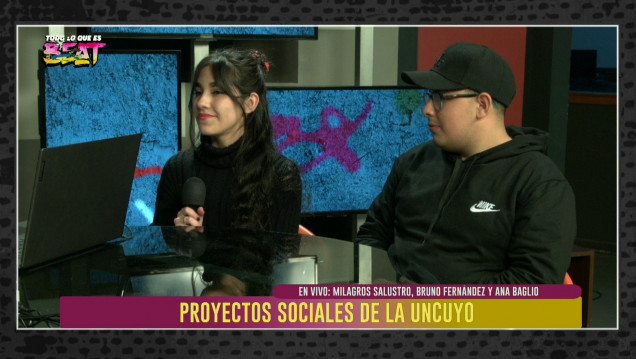 imagen Proyectos sociales de la UNCUYO "Estudiantes al frente"