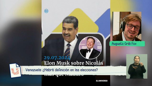 imagen Columna de noticias internacionales con Augusto Grilli Fox