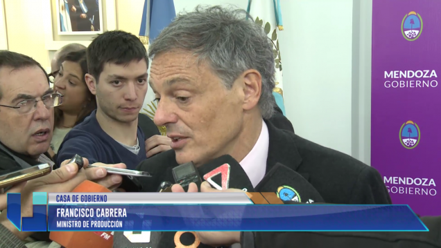 imagen El ministro se comprometió a darle lugar a la industria mendocina